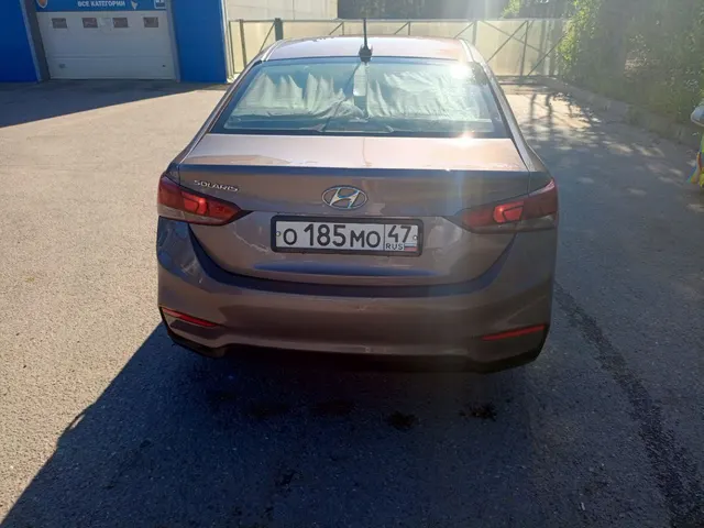 Автомобиль марки: HYUNDAI, модель: Solaris, год выпуска: 2019 г., идентификационный номер (VIN): Z94K241BALR150550