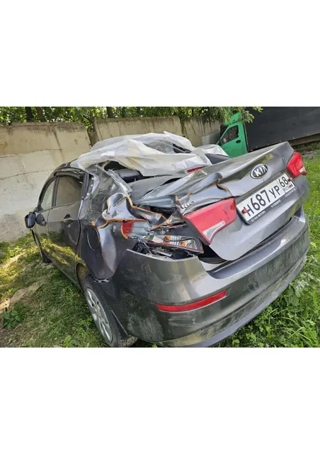 Автомобиль марки KIA Rio, 2016 года выпуска, (VIN) Z94CB41BAHR430087