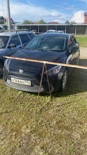 Автомобиль марки TOYOTA модель Yaris 2017 г.в. VIN-номер 3MYDLBYV9HY185270