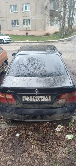 Автомобиль марки NISSAN модель Almera 2005 г.в. VIN-номер SJNBAAN16U0592797