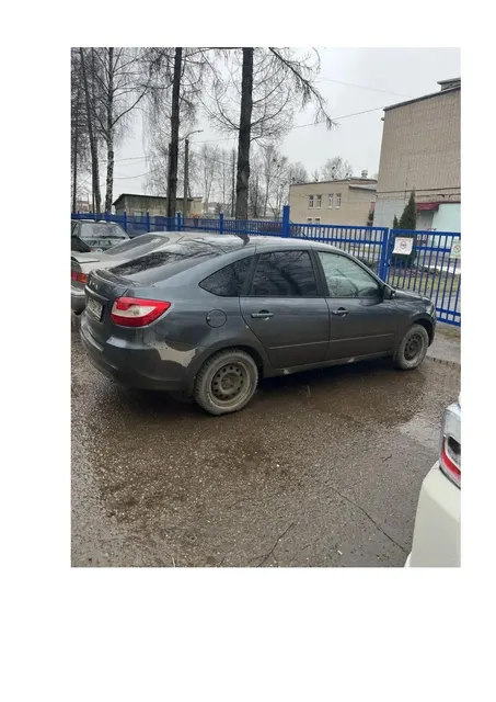 Автомобиль марки LADA модель GRANTA 2024 г. в. VIN-номер XTA219140R0561174