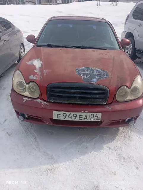 Автомобиль марки HYUNDAI модель Sonata 2004 г.в. VIN-номер X7MEM41BP4M002810