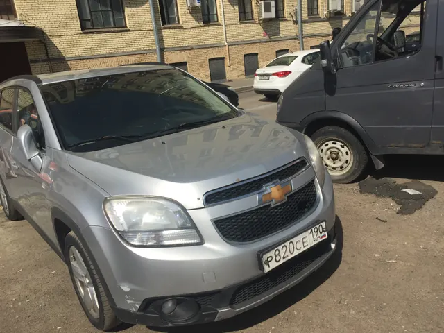 Легковой автомобиль марки: CHEVROLET модель: Orlando, год выпуска: 2011 г., кузов №: XUUYA755JC0000279, идентификационный номер (VIN): XUUYA755JC0000279