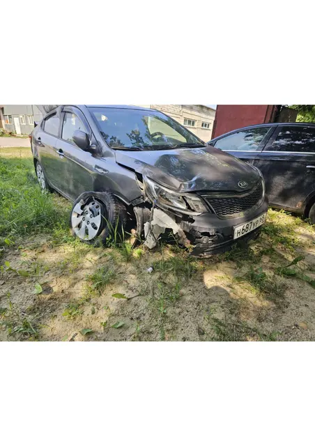 Автомобиль марки KIA Rio, 2016 года выпуска, (VIN) Z94CB41BAHR430087