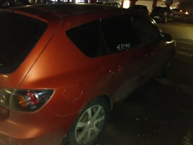 Легковой автомобиль марки: MAZDA, модель: 3, год выпуска: 2005 г., идентификационный номер (VIN): JMZBK14Z561272030