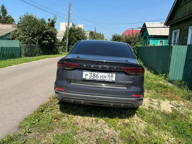 Автомобиль легковой, марка: GEELY, модель: EMGRAND , VIN: LB3F31040RG033276, гос. рег. номер: Р386НН68, год изготовления: 2024