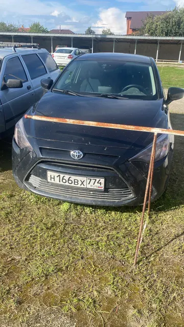 Автомобиль марки TOYOTA модель Yaris 2017 г.в. VIN-номер 3MYDLBYV9HY185270