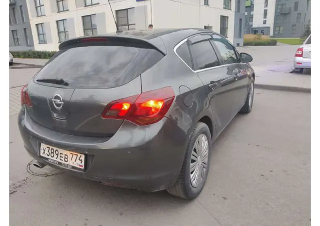 Автомобиль марки OPEL модель Astra 2010 г.в. VIN-номер XUFPE6DJ3B3001240