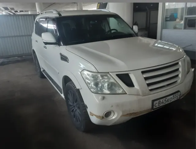 Автомобиль марки NISSAN модель Patrol 2011 г.в. VIN - номер JN1TANY62U0016685