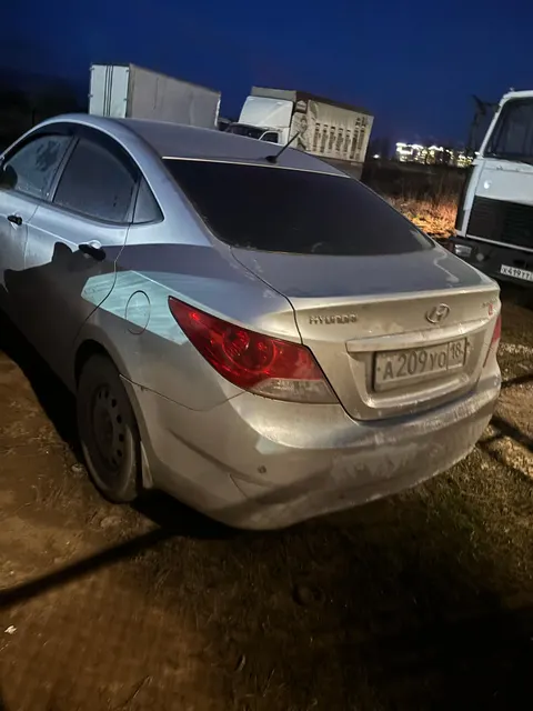 Автомобиль марки HYUNDAI модель Solaris 2011 года выпуска, VIN: Z94CT41CBBR037802