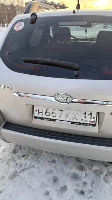 HYUNDAI модель Tucson 2007 г.в. VINномер KMHJN81BP8U781462