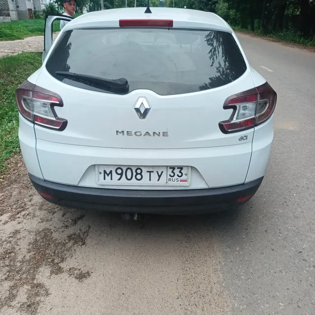 Автомобиль марки RENAULT Megane 2010г.в., VIN VF1KZ0A0543341678