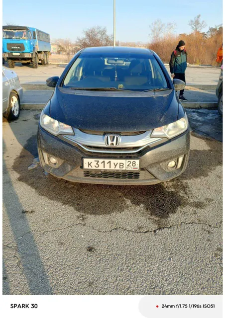 Легковой автомобиль марки: HONDA, модель: FIT HYBRID, год выпуска: 2014 г., кузов №: GP54001466