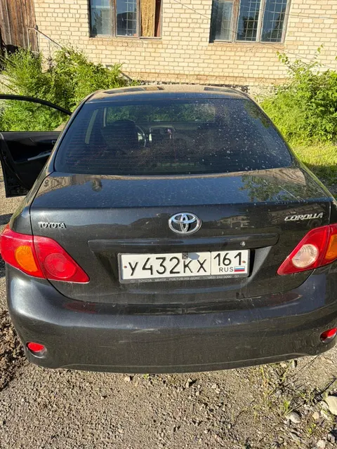 Автомобиль марки TOYOTA модель COROLLA 1.8 LE, 2007 г.в. VIN-номер JTNBV56E502033165