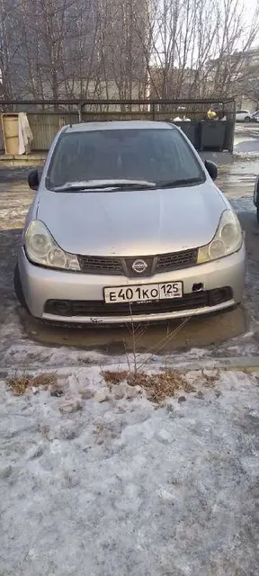 Автомобиль марки NISSAN модель WINGROAD 2008 г.в. номер кузова NY12021652