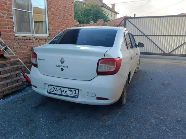 RENAULT LOGAN, 2016 года выпуска, VIN: X7L4SRAV455949671