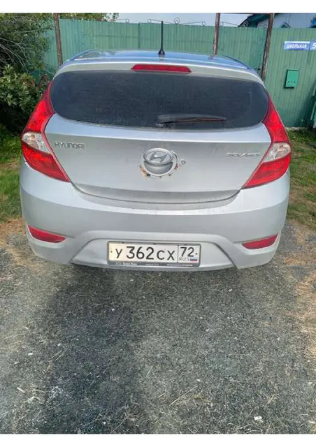 Автомобиль марки HYUNDAI модель Solaris 2012 г.в. VIN-номер Z94CT51CACR063771