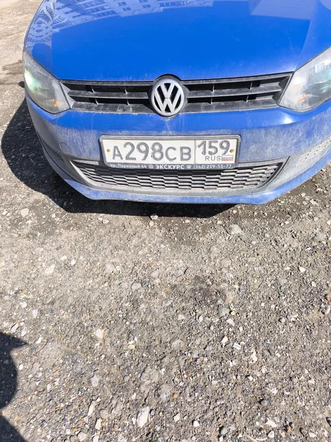 Автомобиль марки VOLKSWAGEN модель POLO 2011 г.в. VIN-номер WVWZZZ6RZBY500474