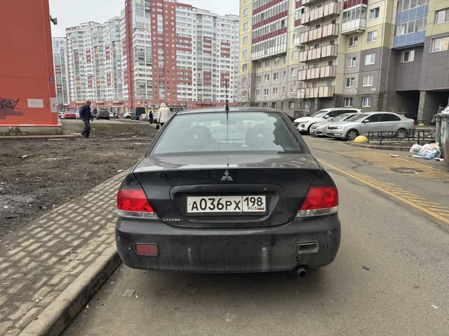 Автомобиль марки MITSUBISHI модель Lancer 2005 г.в. VIN-номер JMBSNCS1A6U000452
