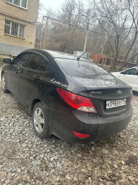 Легковой автомобиль, марка: ХЁНДЭ СОЛЯРИС (Hyundai Solaris), 2012 г.в., цвет: черный, VIN: Z94CT41DBCR164525, ПТС: 78HO654863.