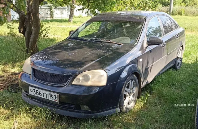 Легковой автомобиль марки: CHEVROLET, модель: Lacetti Klan J200, год выпуска: 2007 г., идентификационный номер (VIN): XUUNA196J70001358