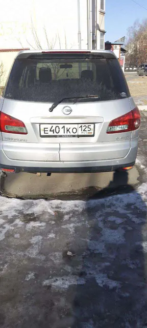 Автомобиль марки NISSAN модель WINGROAD 2008 г.в. номер кузова NY12021652
