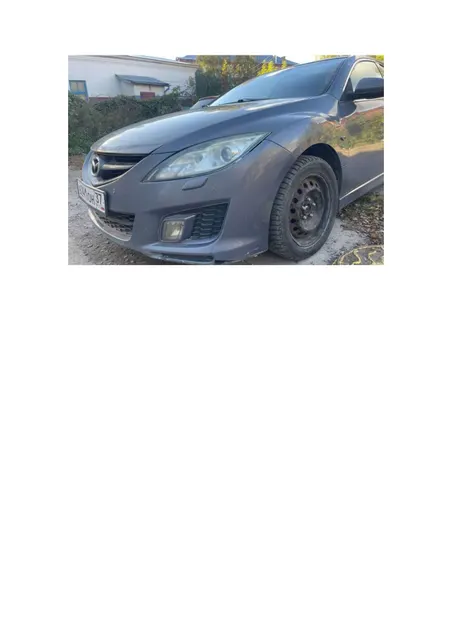 Автомобиль марка: MAZDA, модель: 6, год выпуска: 2008 г., идентификационный номер (VIN): JMZGH12L681146411