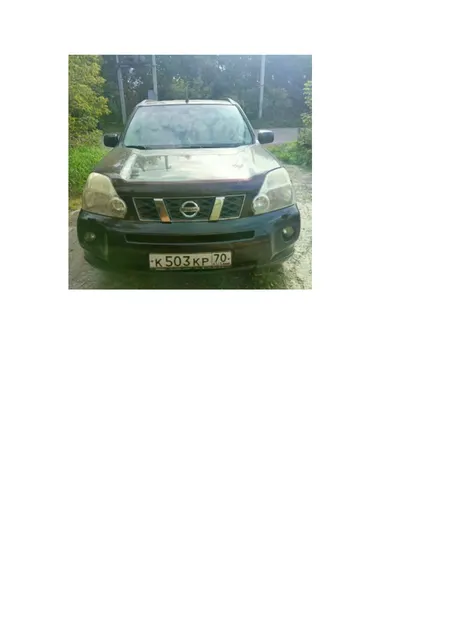 Автомобиль марки NISSAN модель X Trail 2008 г.в. VINномер JN1TBNT31U0019540