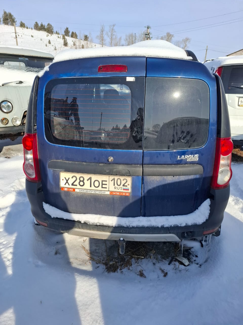 Автомобиль марки LADA KS045L LADA LARGUS г.р.з. Х281ОЕ102 VIN:X3E829940C0033411