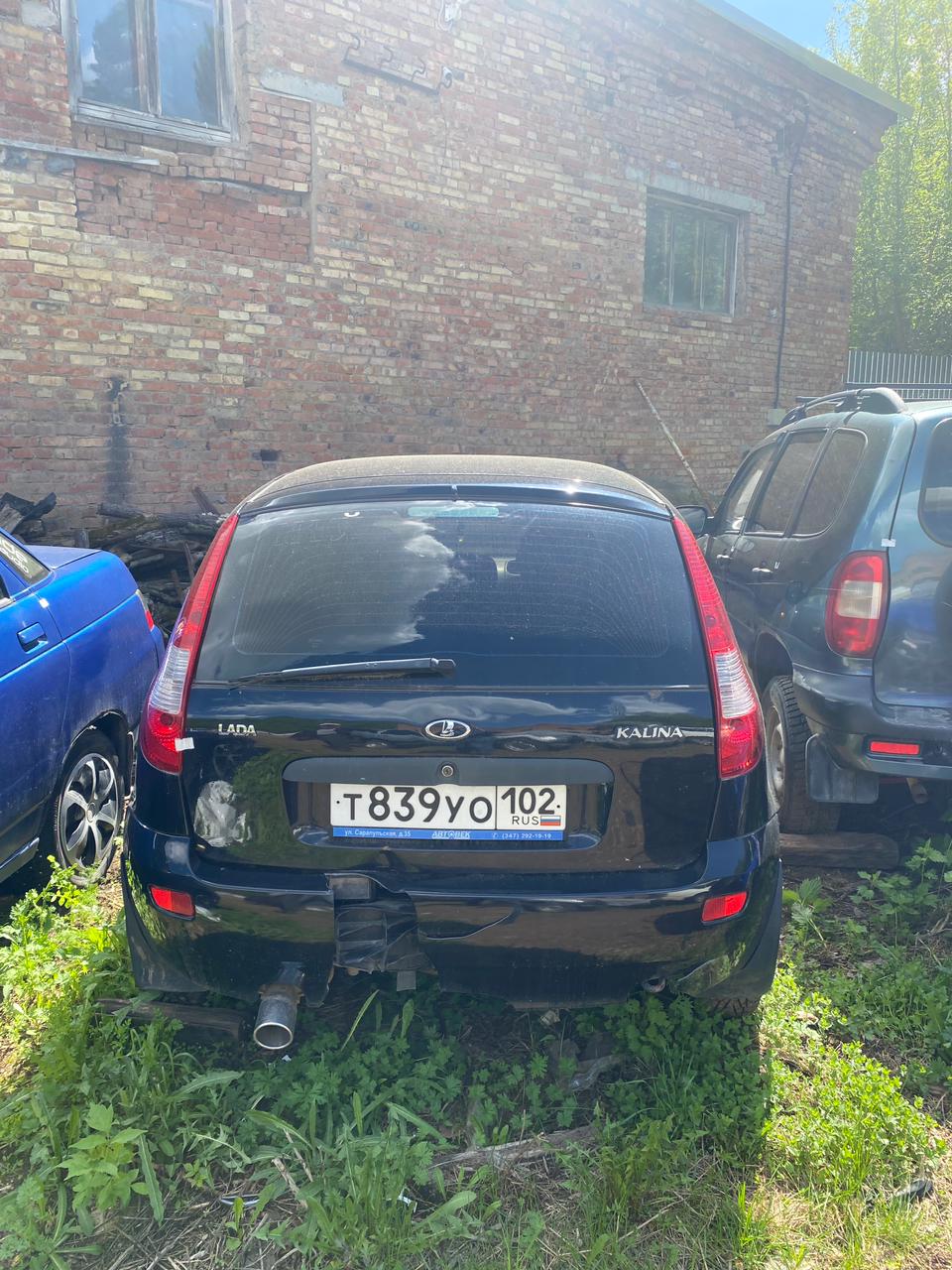 Автомобиль LADA KALINA г.р.з. Т839УО/1102, VIN XTA111930C0191688