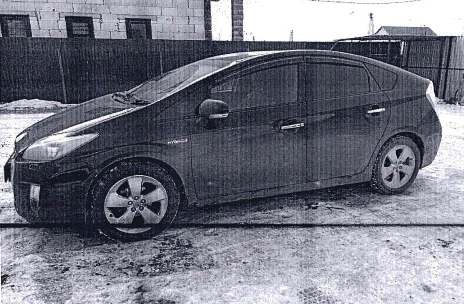 АМТС Тойота Prius, г.в. 2009, г/н Н224МР125, №кузова ZVW301042595, №двиг. 4355708, соб-к Аверкеева В.С.