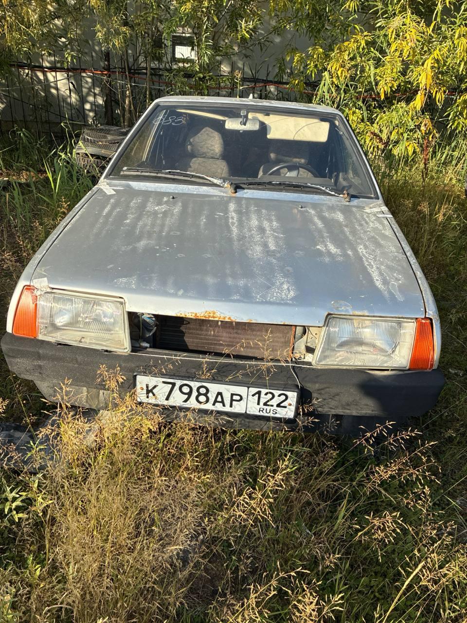 Автомобиль марки ВАЗ 21093. грз К 798 АР 122. VIN XTA 210930233424. 2002 г.в. (86-005652)