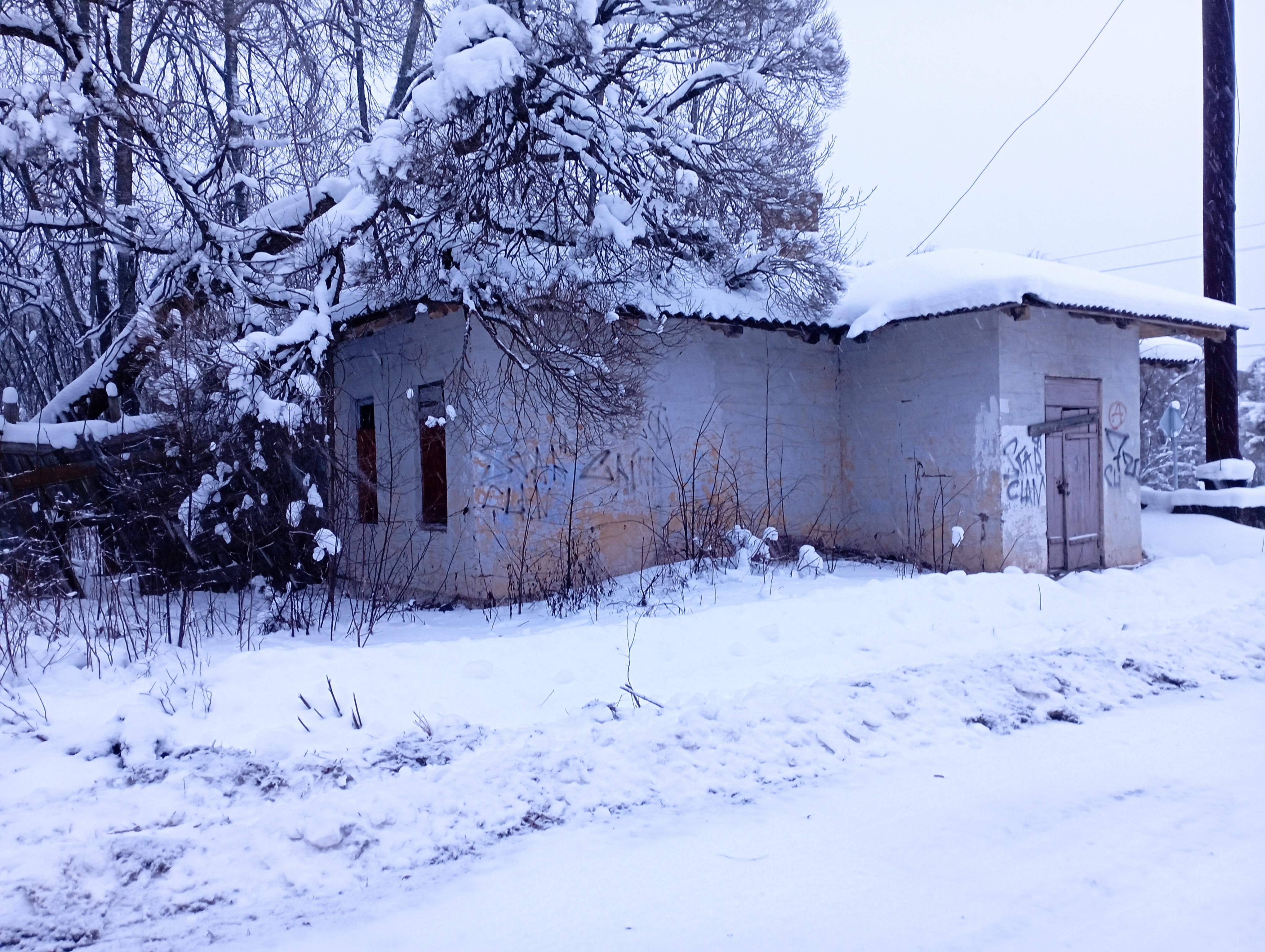 Здание, расположенное по адресу: Новгородская область, р-н Маловишерский, с/п Веребьинское, д. Веребье, ул. 1 Мая, д. 10, общей площадью 71,3 кв.м, с кадастровым номером 53:08:0051603:136, назначение: нежилое