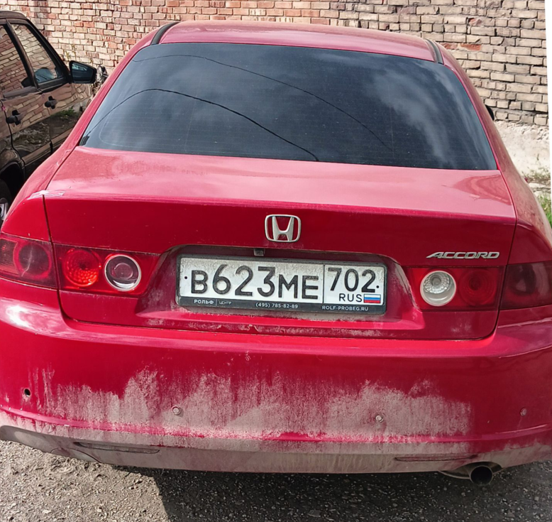 Автомобиль марки HONDA ACCORD, гос.рег.знак B 623ME702 RUS, VINJHMCL76406C21 0823,2006г.в.,