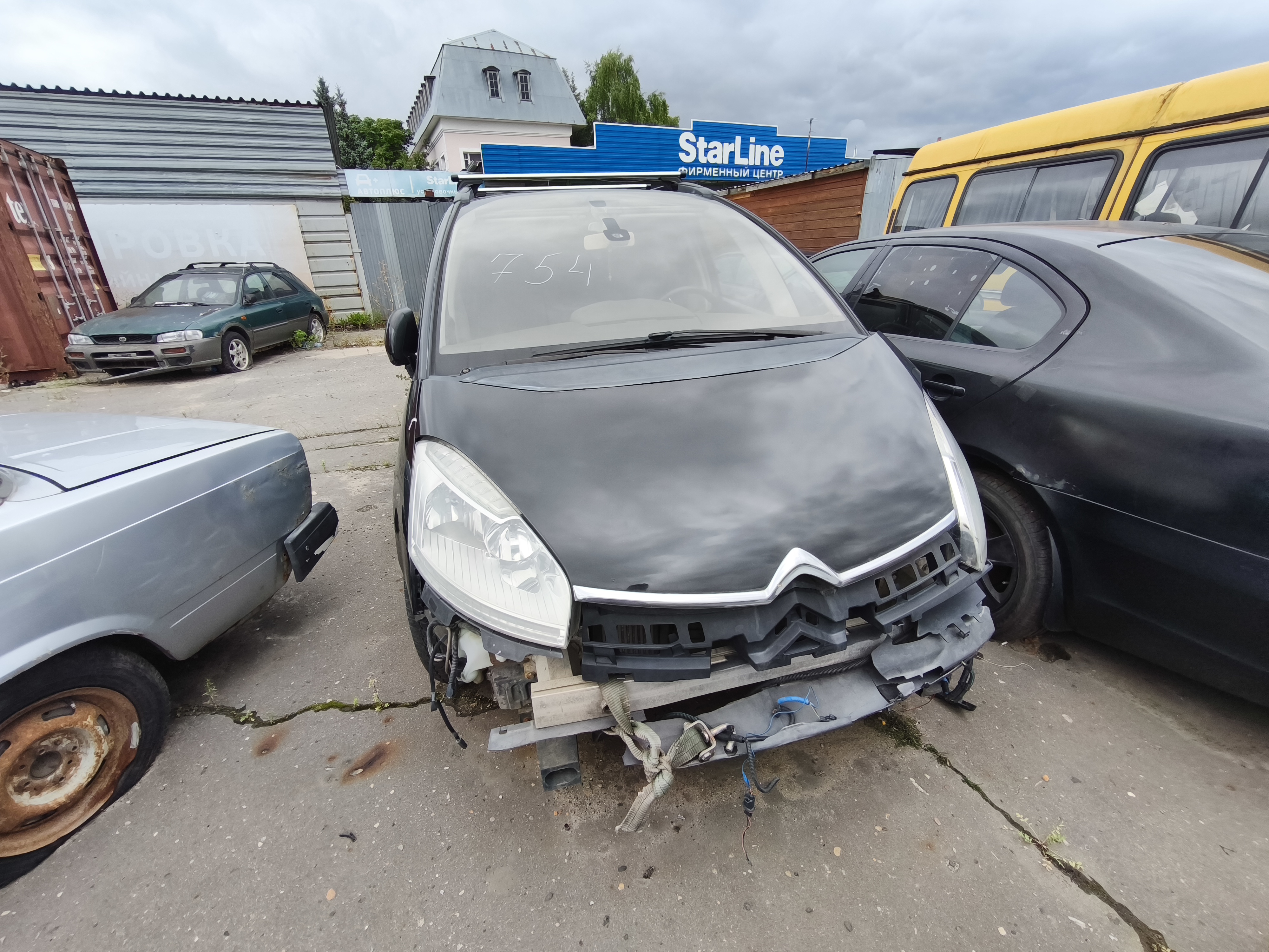 Легковой автомобиль Ситроен С4 Пикассо г.р.з. О921ВЕ977 VIN VF7UA5FV8AJ898075