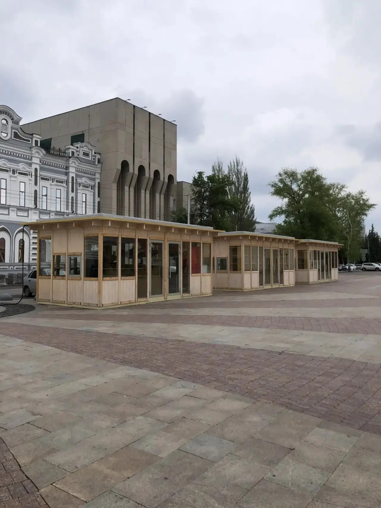 Всесезонный ярмарочный павильон