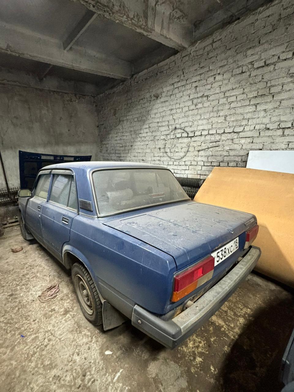 Лот № 1 - Автомобиль, марка LADA 210740, цвет темно-синий