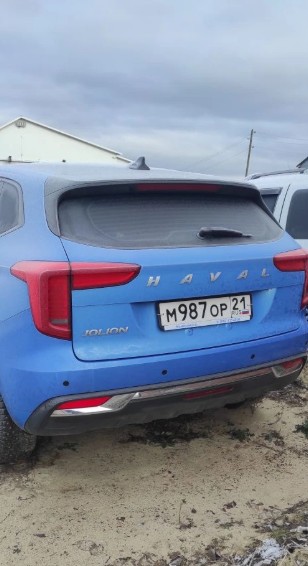 АМТС HAVAL JOLION, г.н. М987ОР 21 голубого цвета, поврежден бампер, отсутствует зеркало справа, отсутствует стекло со стороны водителя, (21-008838):
