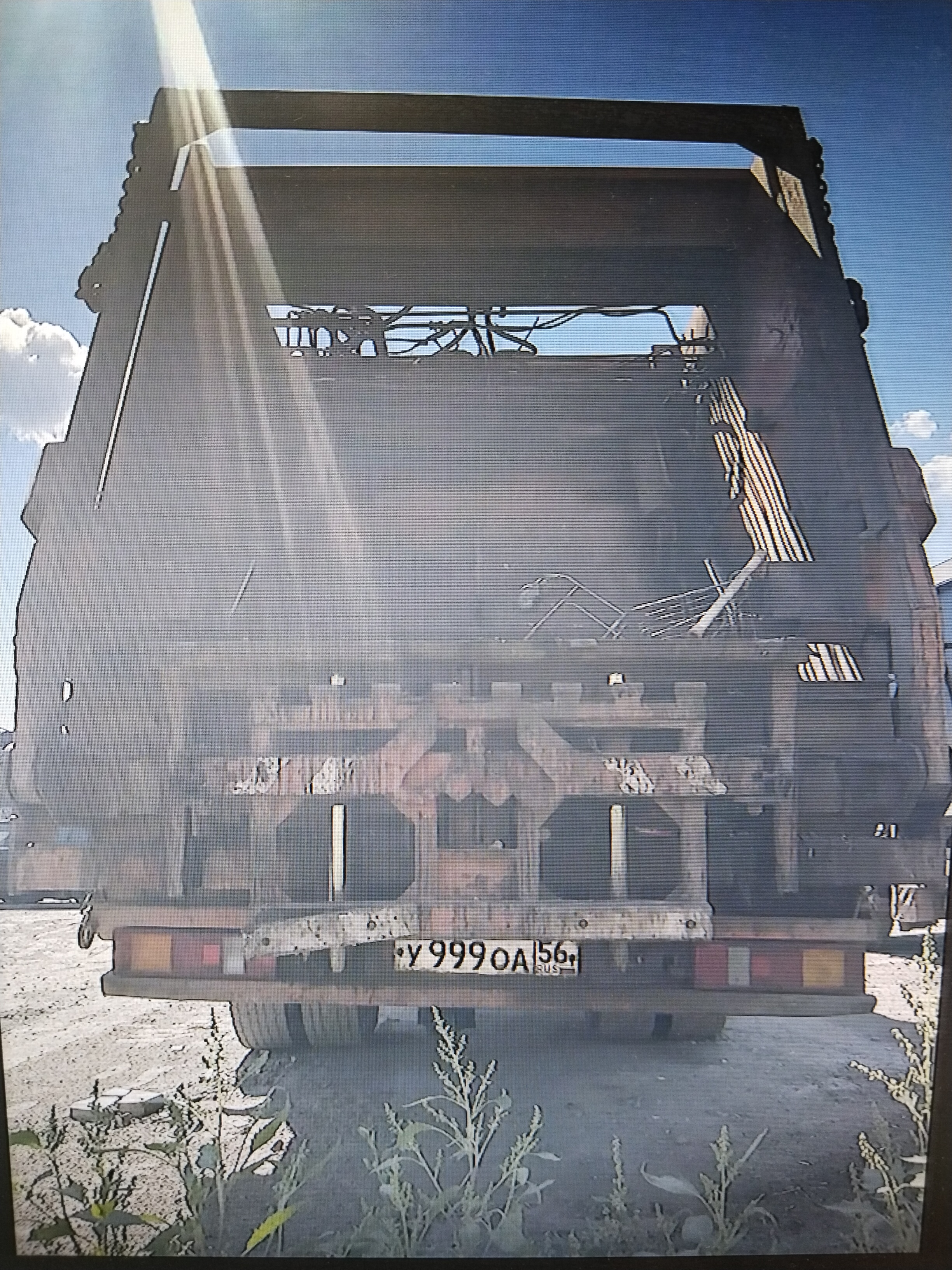мусоровоз МК-3448-04 на шасси МАЗ-5430В3