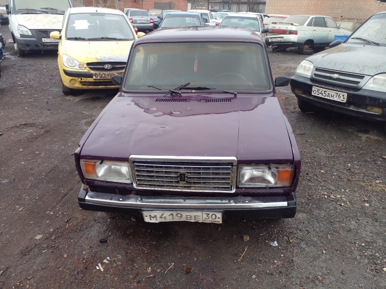 А/м ВАЗ 21074, 2003 г/в, г/н М419ВЕ30, VIN XTA21074031693335, битая. 1 шт.