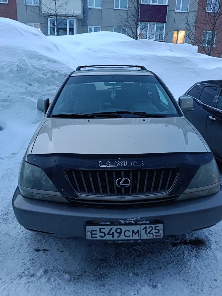 Автомобиль Lexus RX 300, 2000 года выпуска, цвет - золотистый, государственный номер Е549СМ125, идентификационный номер (VIN) JT6HF10U1Y0127692, номер кузова MCU150127692, номер двигателя 1MZ, мощность двигателя - 223 л.с, объем двигателя - 2992 куб. см.