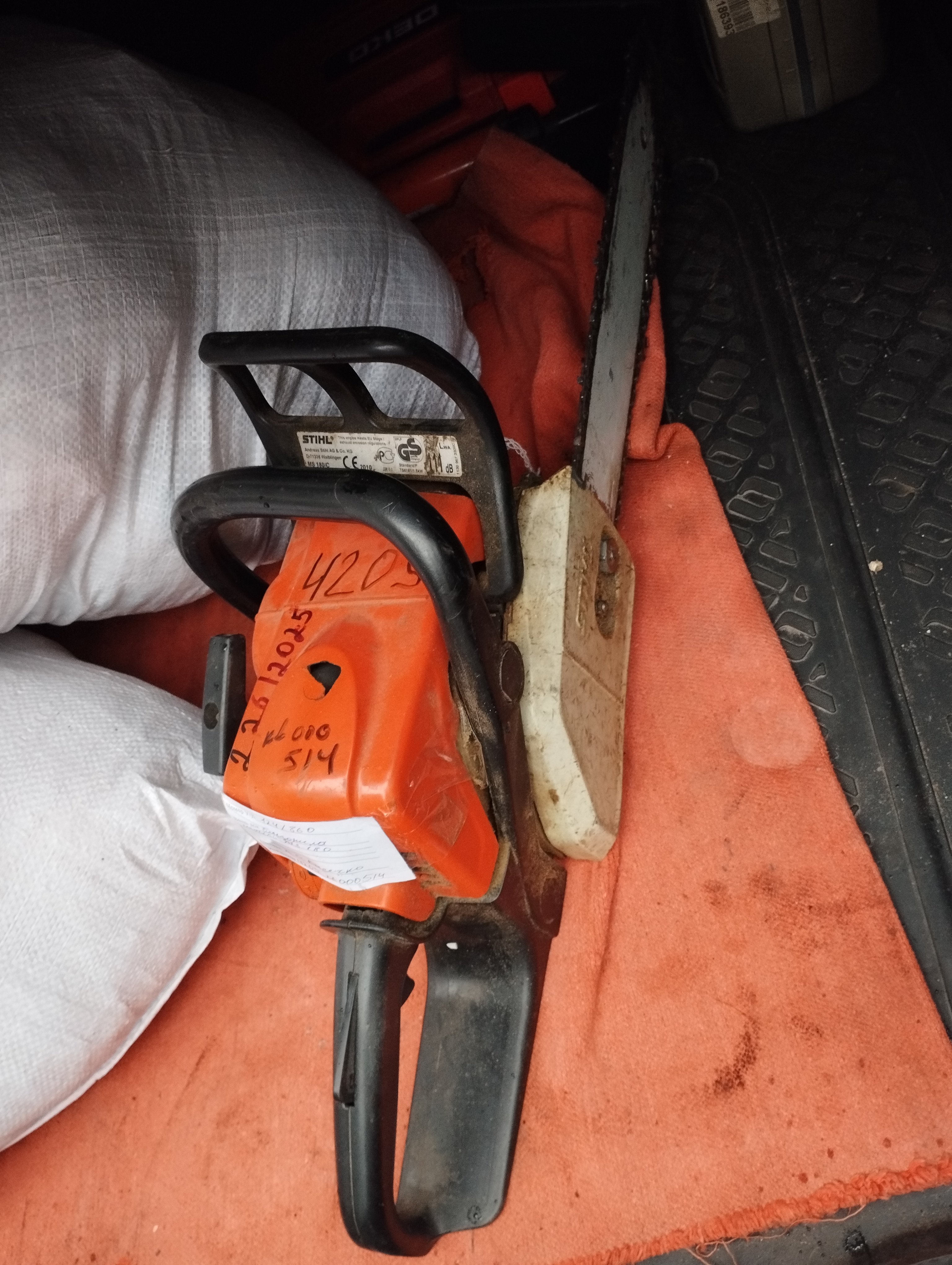 Бензопила STIHL MS 180, Бензопила марки "Stihl-211", Бензопила марки "Калибри", Бензопила марки Partner P 350S