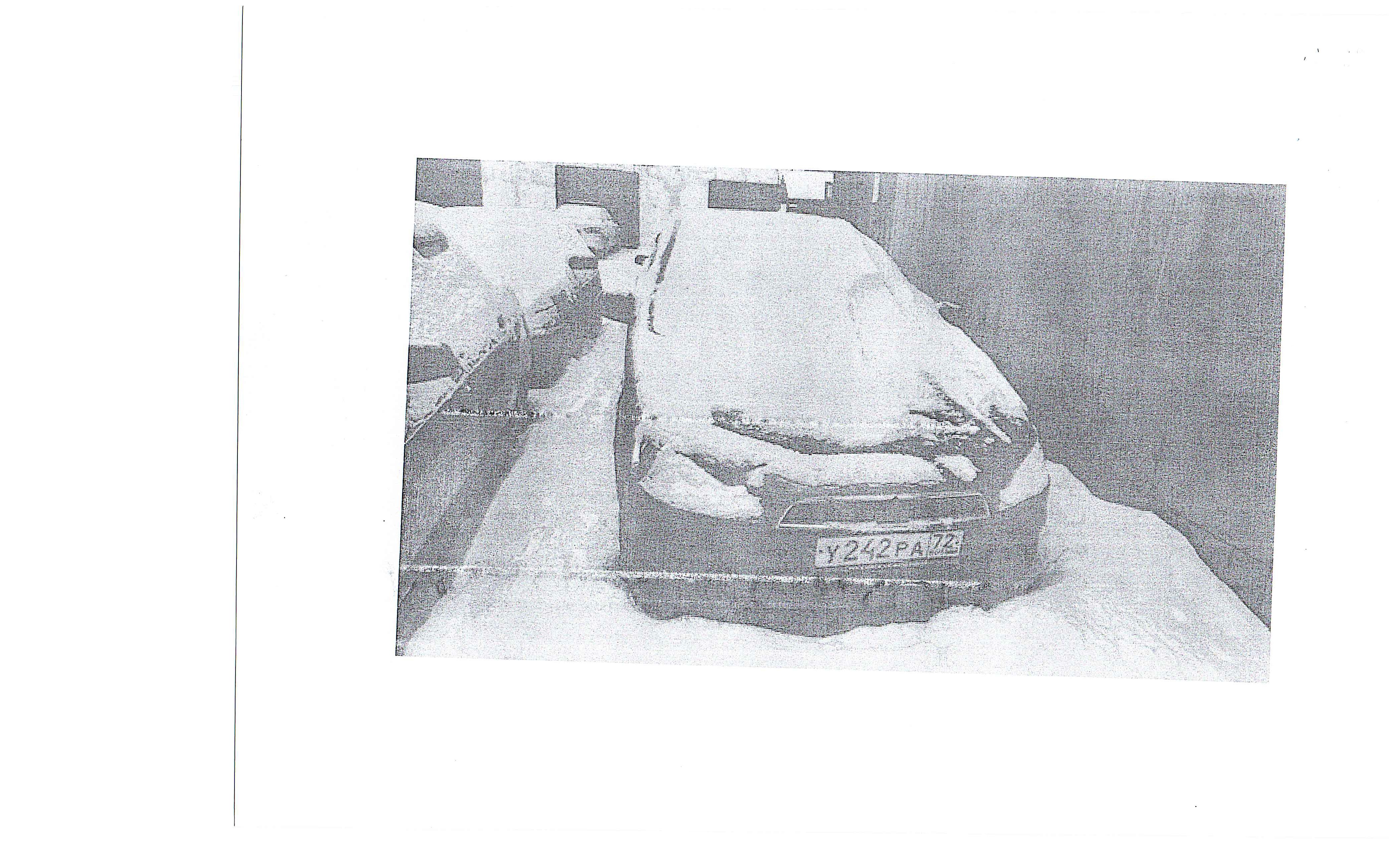 Автомобиль марки Мицубиси Лансер г.р.з. У242РА72, VIN JMBSNCY2A8U001620,цвет серый, г.в.2013.