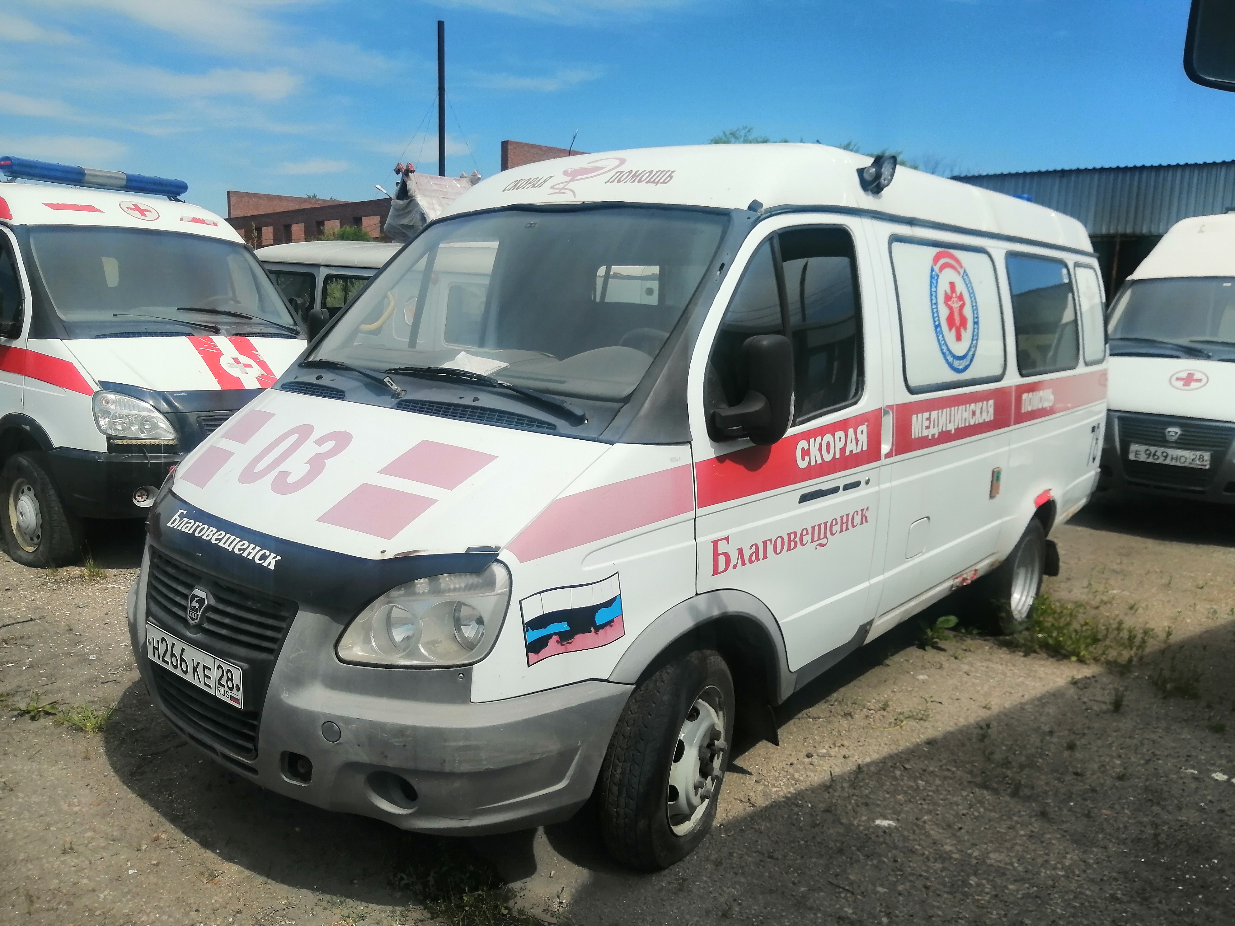 Автомобиль скорой медицинской помощи 332108, (VIN) XU4332108C0000032, год выпуска 2012