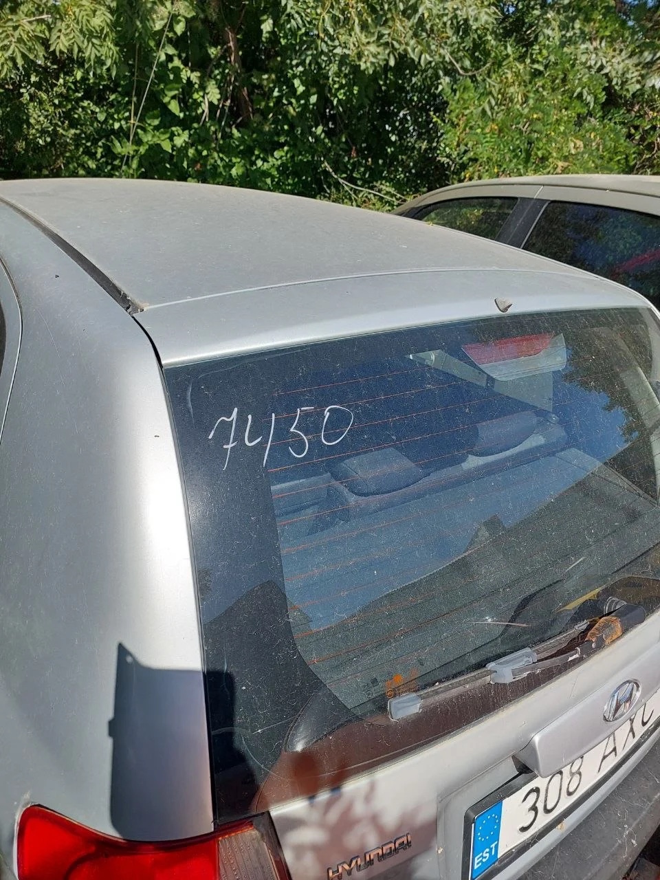 Автомобиль марки HYUNDAI GETZ, 2006 года выпуска, VIN: KMHBU51DP6U474148, г/н Эстонии 308АХС.