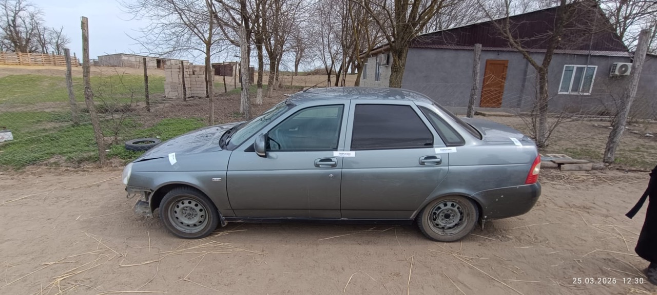 Транспортное средство Lada Priora 217030, 2011 года выпуска, цвет средний серо-зеленый металл, идентификационный номер (VIN) XTA217030B0324982, государственный номер М785СЕ95, номер кузова XTA217030B0324982, номер двигателя 2789622, рабочий объем двигателя - 1596 куб. см, мощность двигателя - 72 кВт/97.9 л.с, ПТС 63 НК 305484.