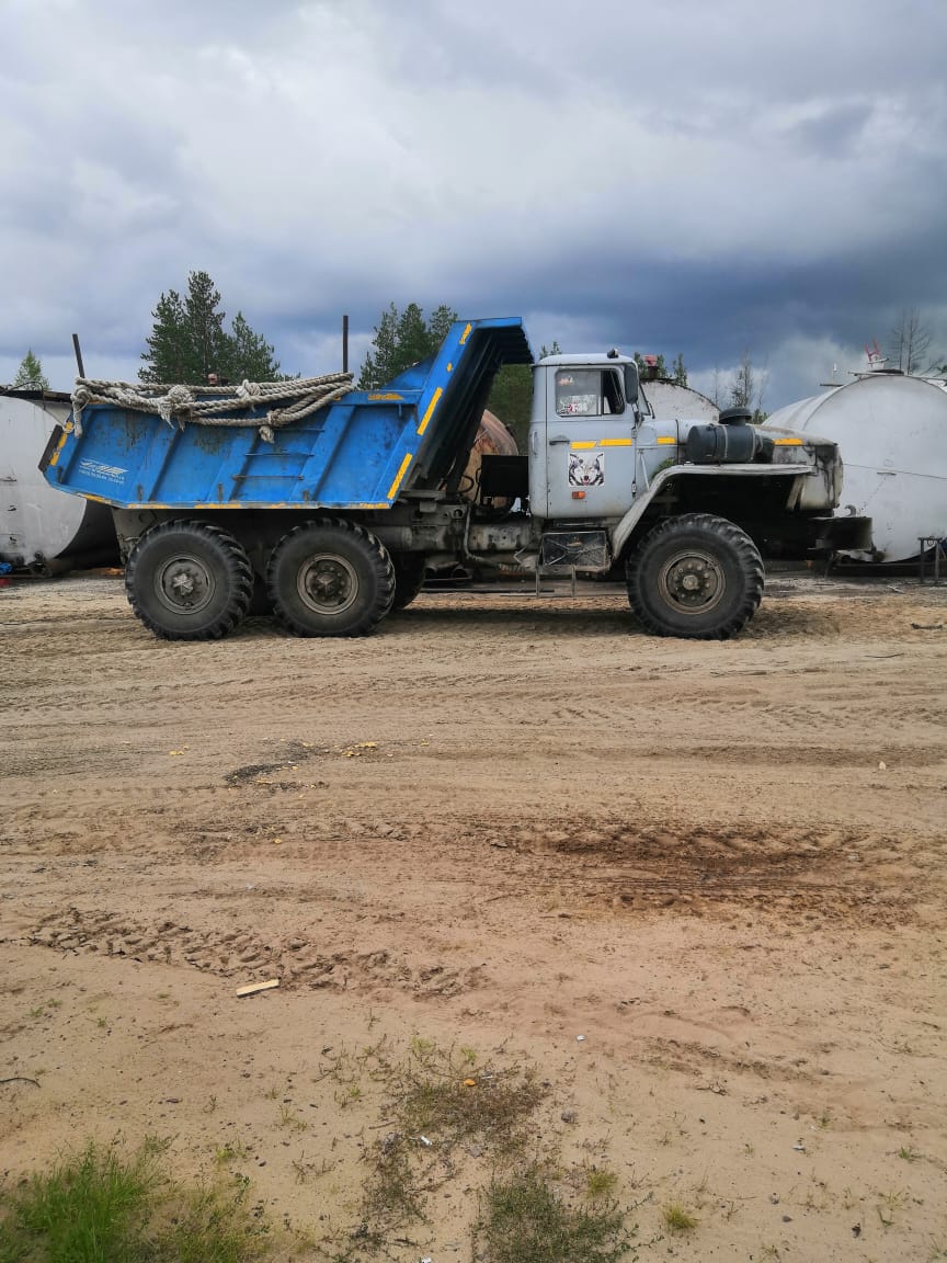 Самосвал 583100 на шасси УРАЛ-55571-1121-40