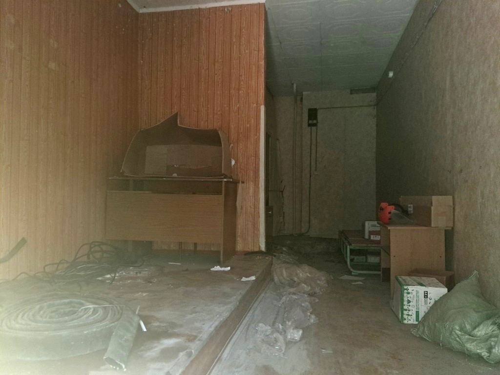 Нежилое помещение в многоквартирном доме (1-й этаж) кадастровый номер 34:34:070043: 3138. Площадь объекта - 19,4 кв.м. Волгоград, Кировский район, ул. им Кирова, д. 96, пом. I