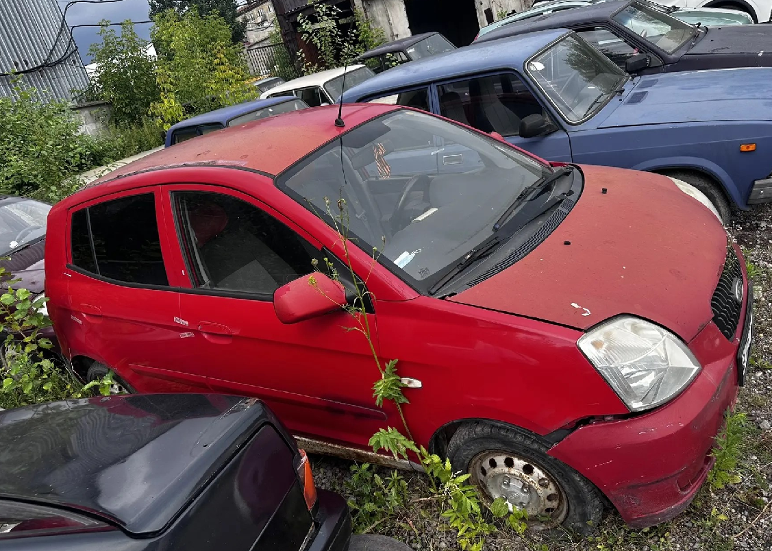 Автомобиль марки "KIA PICANTO", ГРЗ В751КН35, VIN KNEBA24426T226806 (ключи и документы отсутствуют)