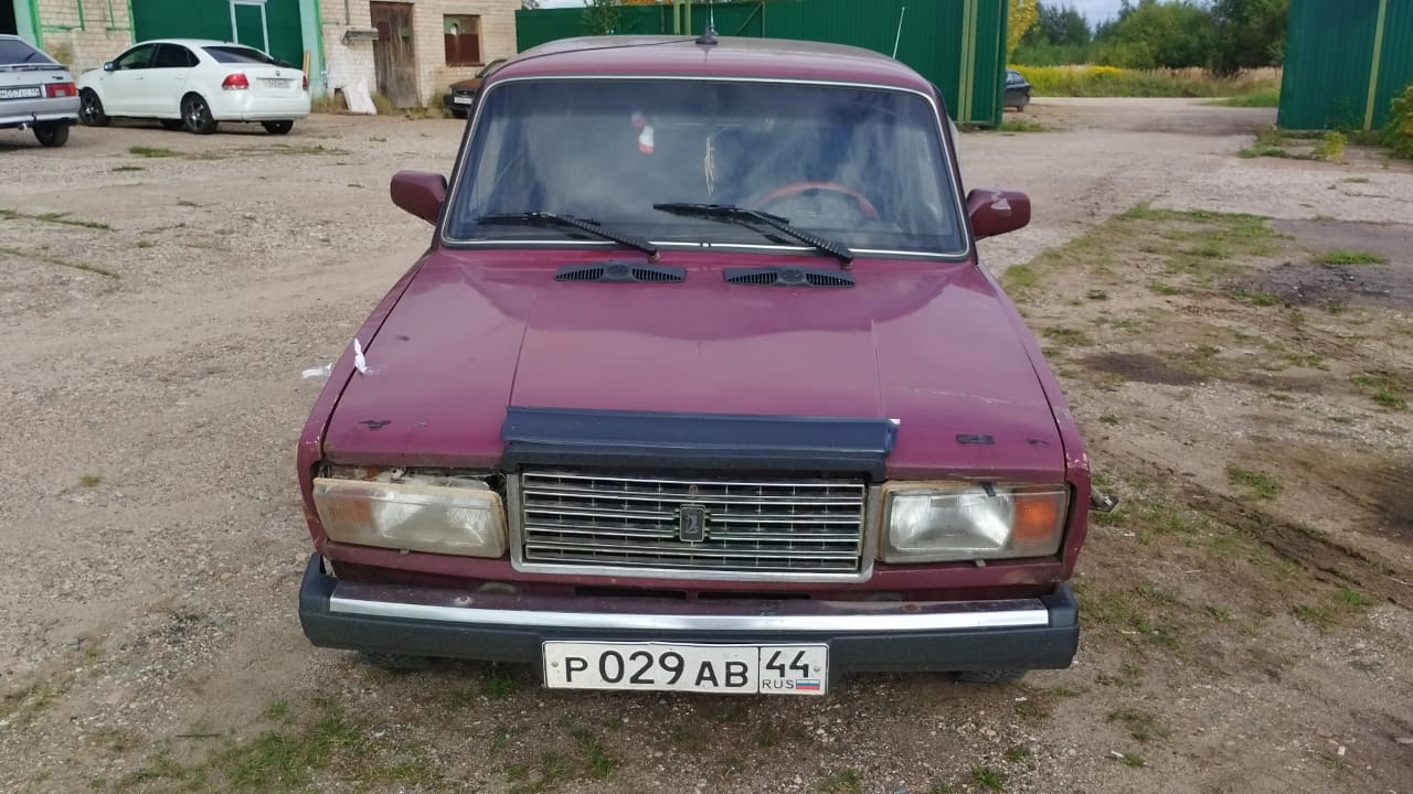 Автомобиль ВАЗ 2107, 1998 г.в., г/н Р029АВ44, VIN XTA210700W1181596 (Реализация по прямому назначению).